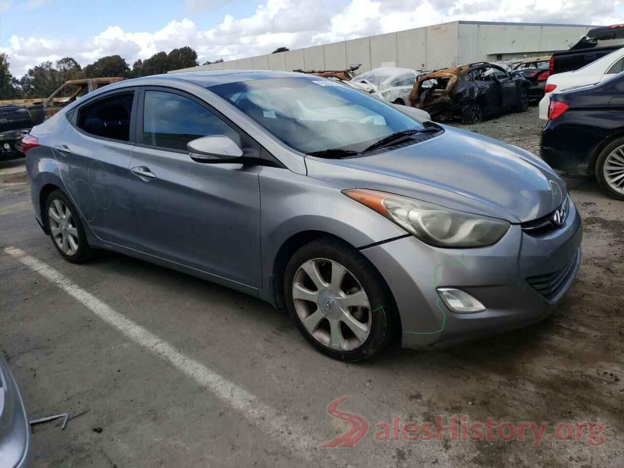 KMHDH4AE9DU677327 2013 HYUNDAI ELANTRA