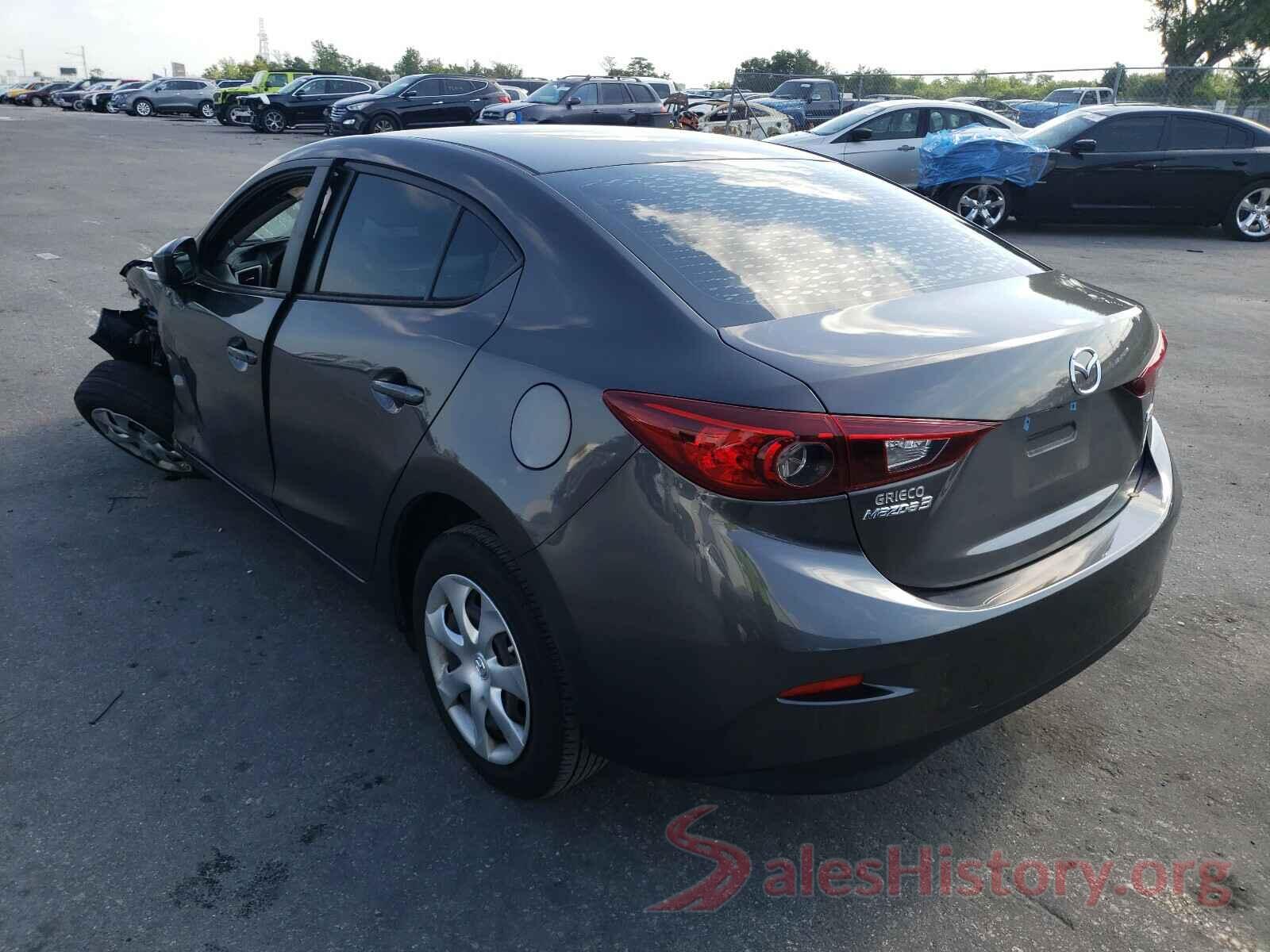 3MZBN1U7XJM223407 2018 MAZDA 3