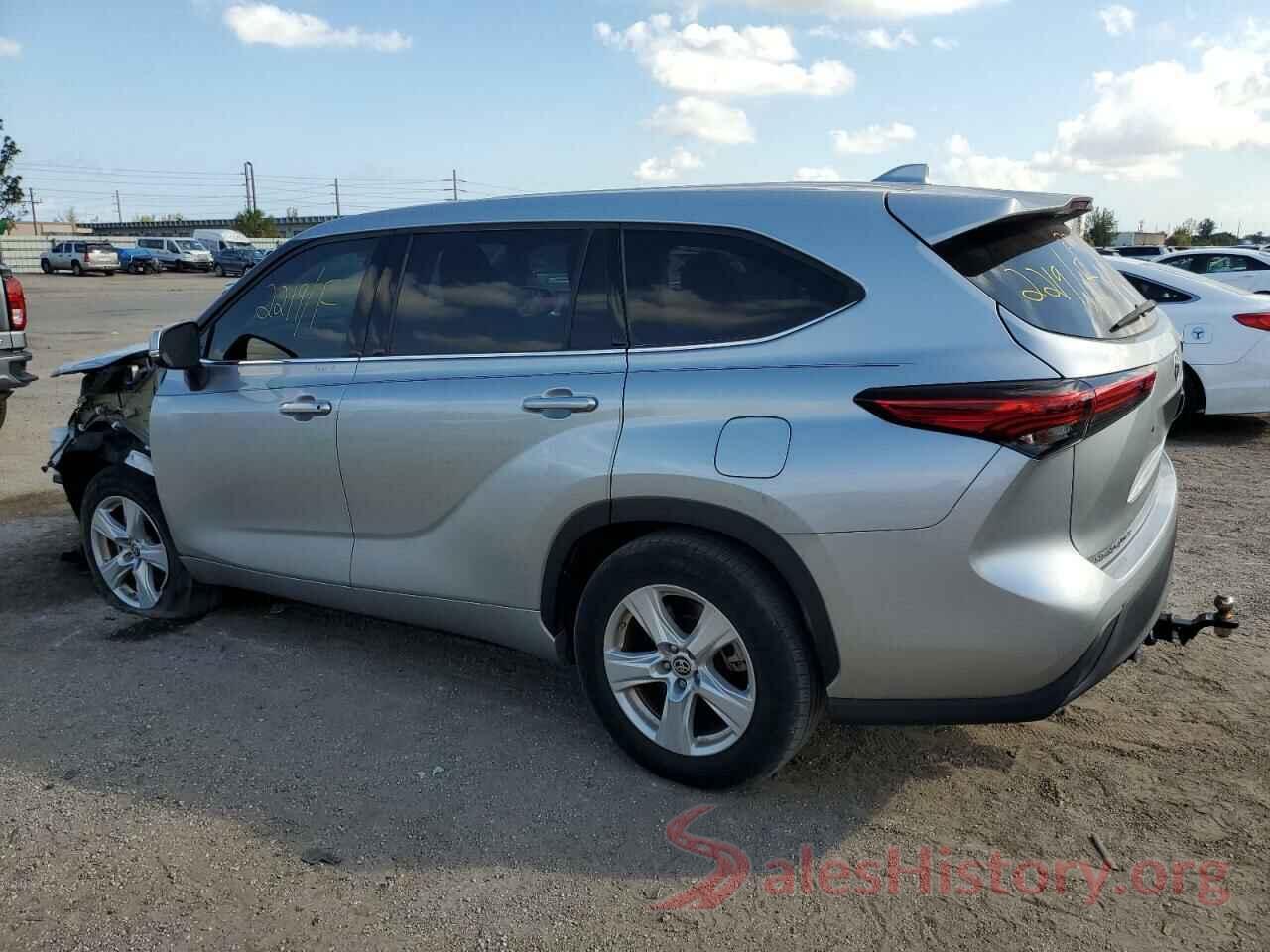 5TDCZRAHXLS015943 2020 TOYOTA HIGHLANDER