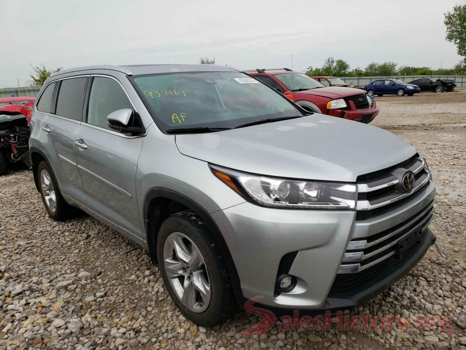 5TDDZRFH0KS937164 2019 TOYOTA HIGHLANDER