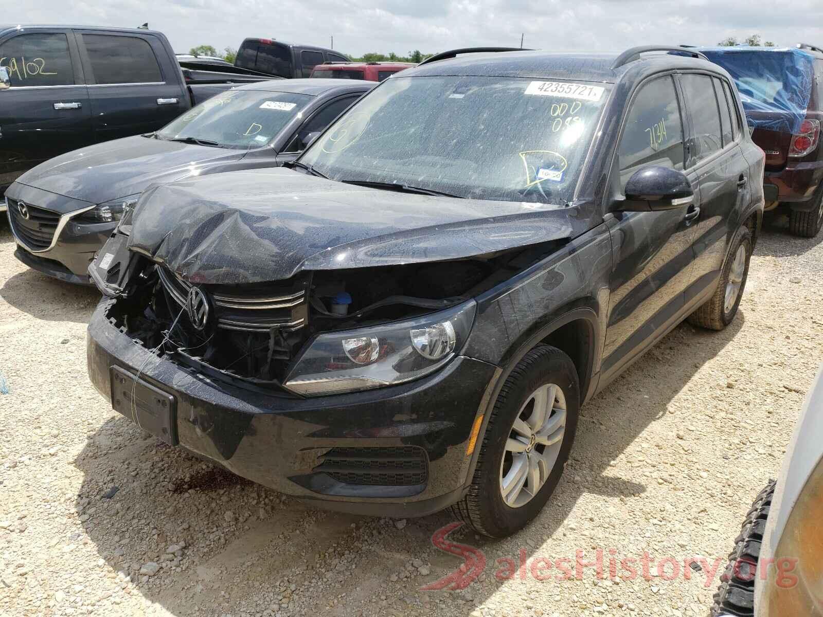 WVGAV7AXXGK000088 2016 VOLKSWAGEN TIGUAN