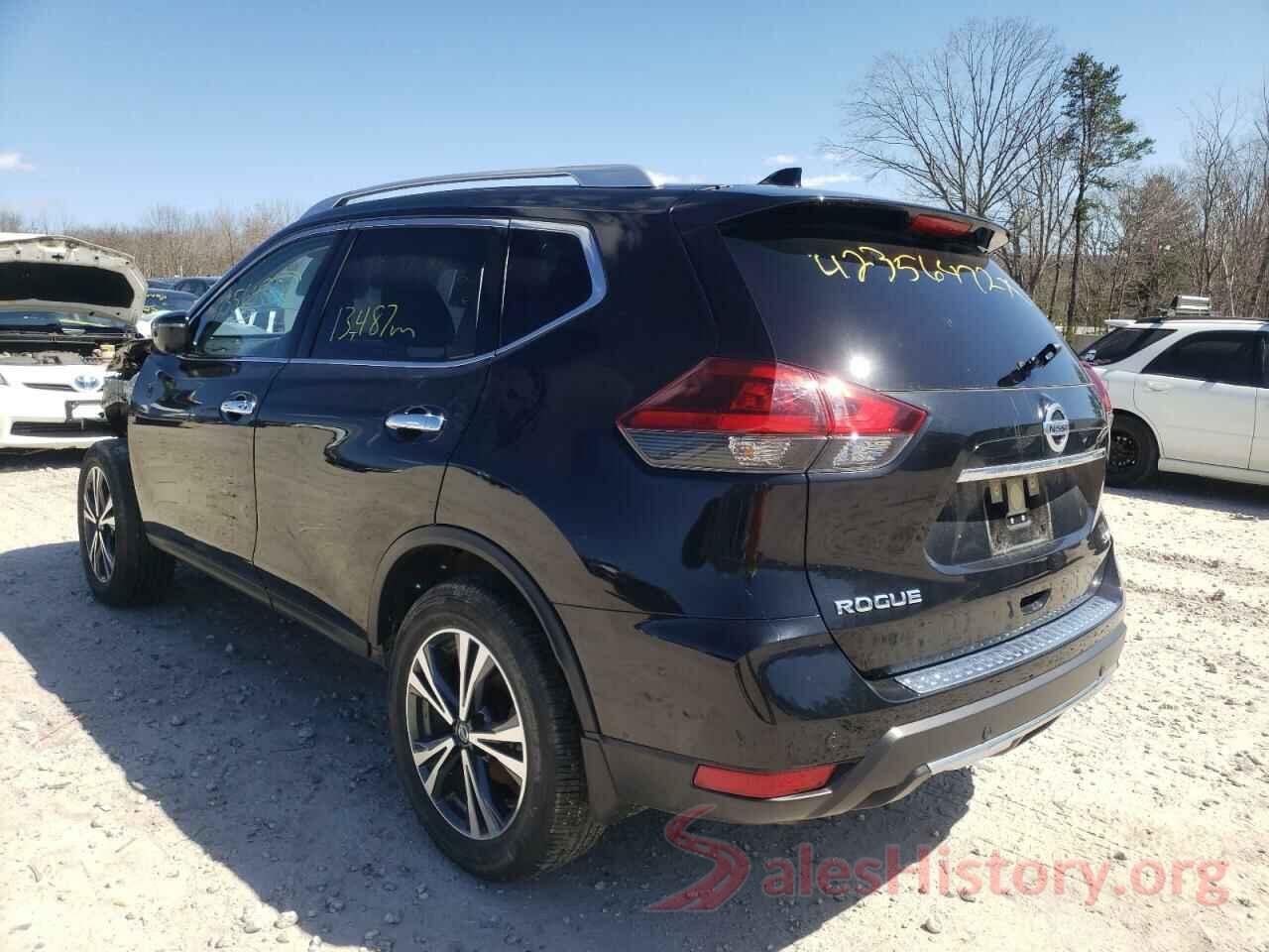 JN8AT2MVXKW394463 2019 NISSAN ROGUE