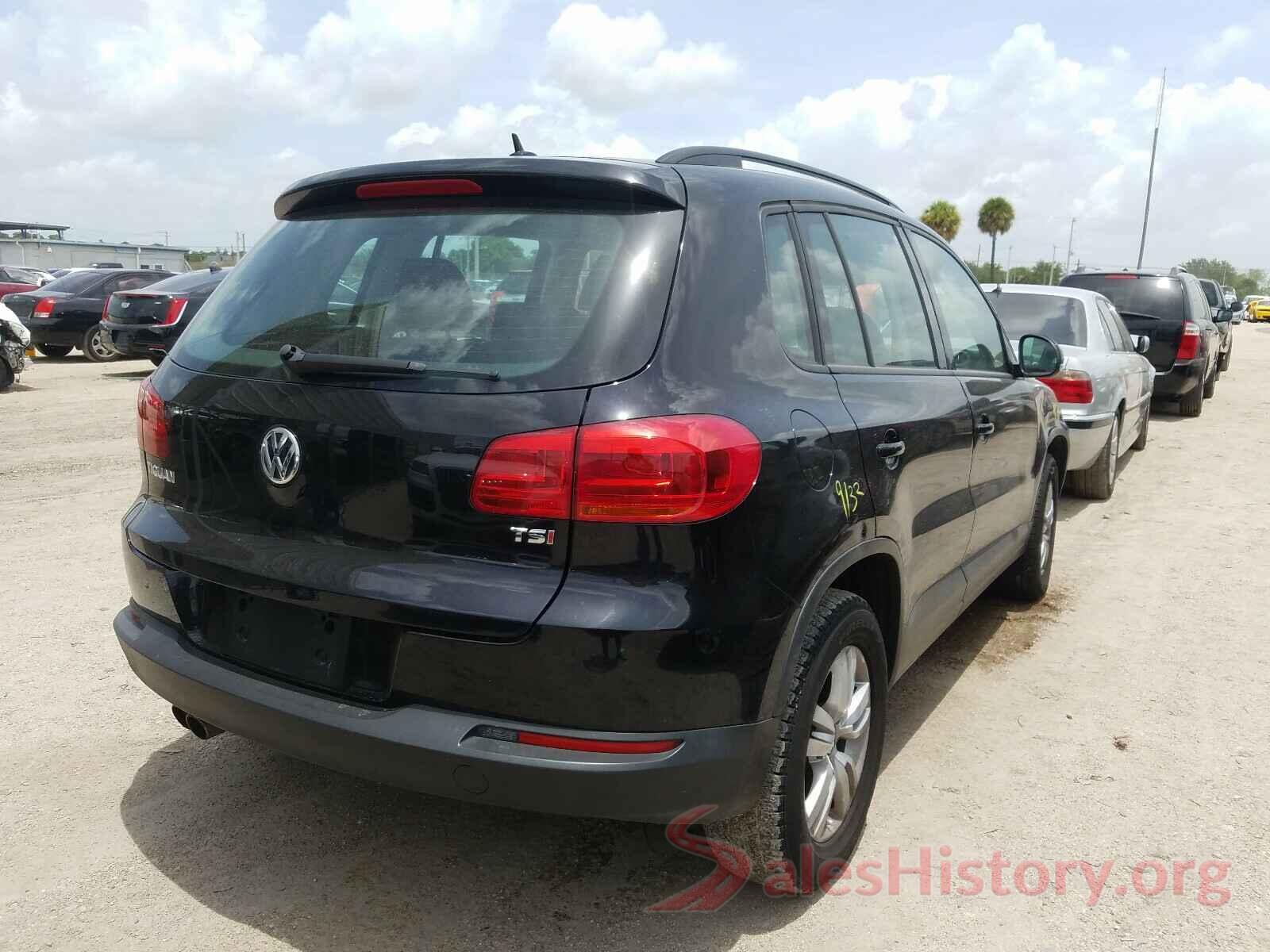 WVGAV7AX1GW543208 2016 VOLKSWAGEN TIGUAN