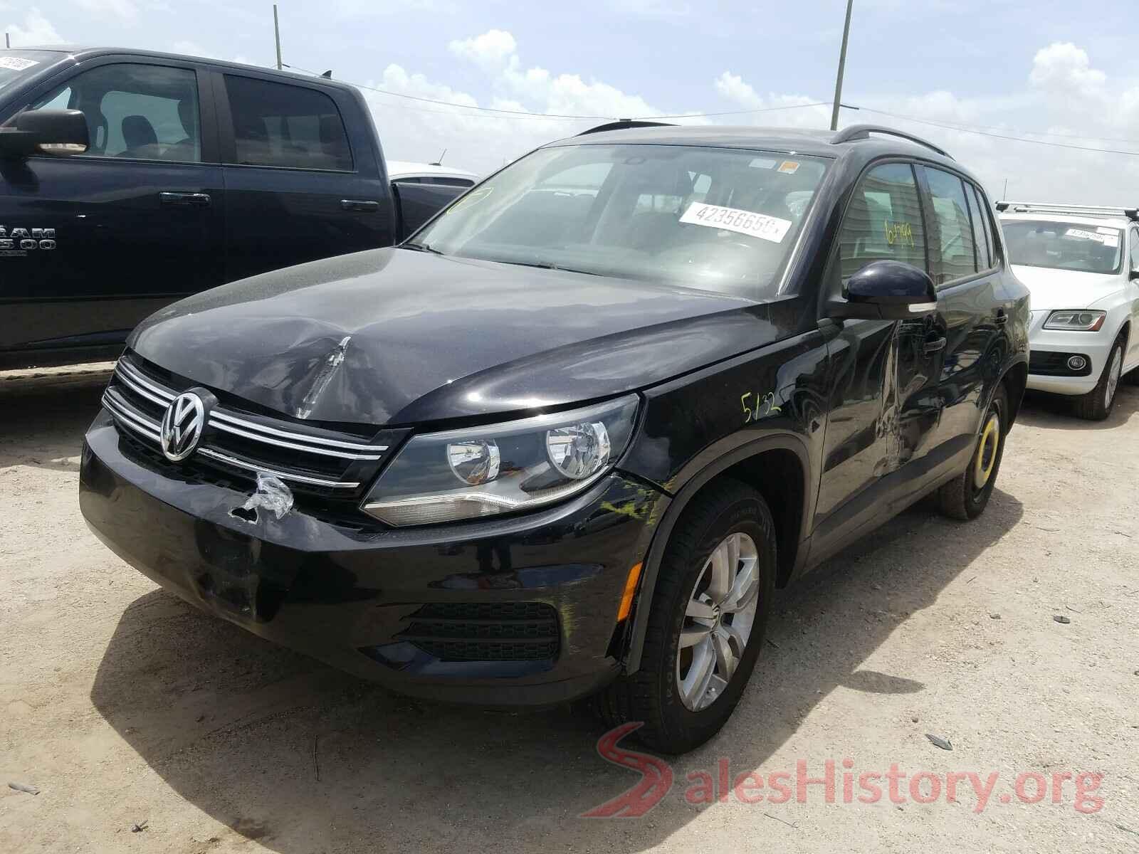 WVGAV7AX1GW543208 2016 VOLKSWAGEN TIGUAN