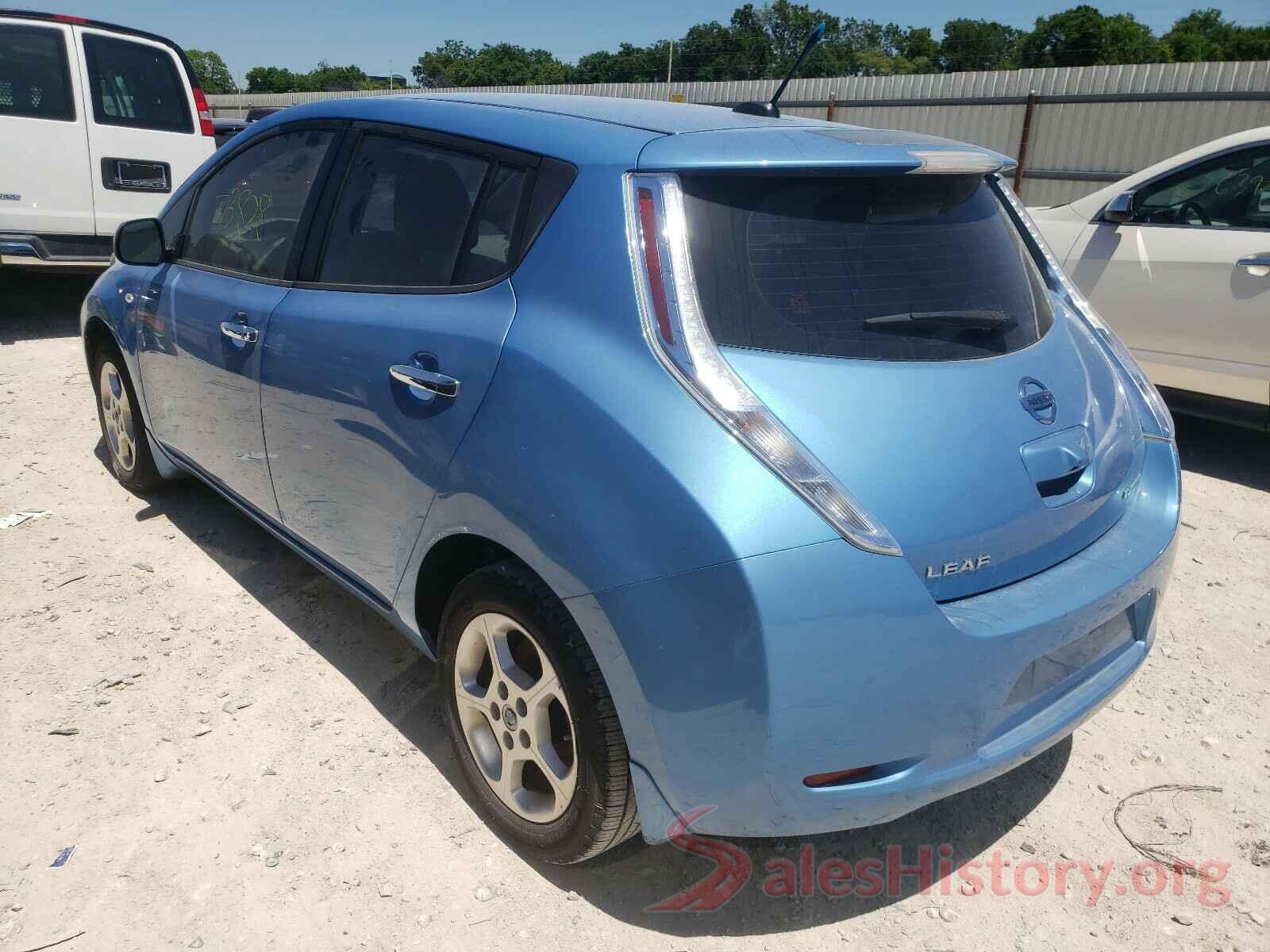 JN1AZ0CP7BT004795 2011 NISSAN LEAF