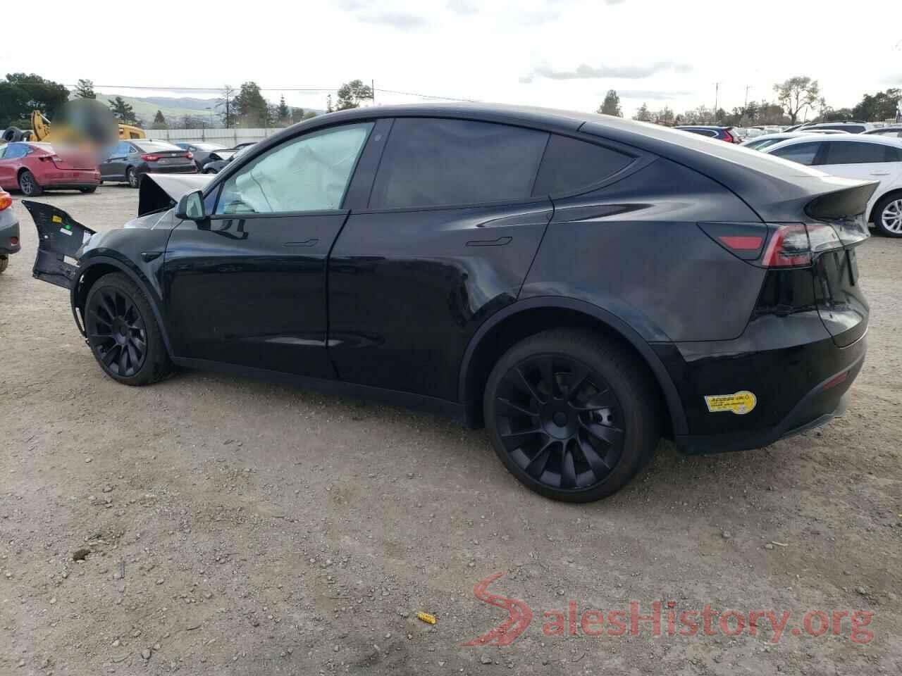 7SAYGDEEXNF348958 2022 TESLA MODEL Y