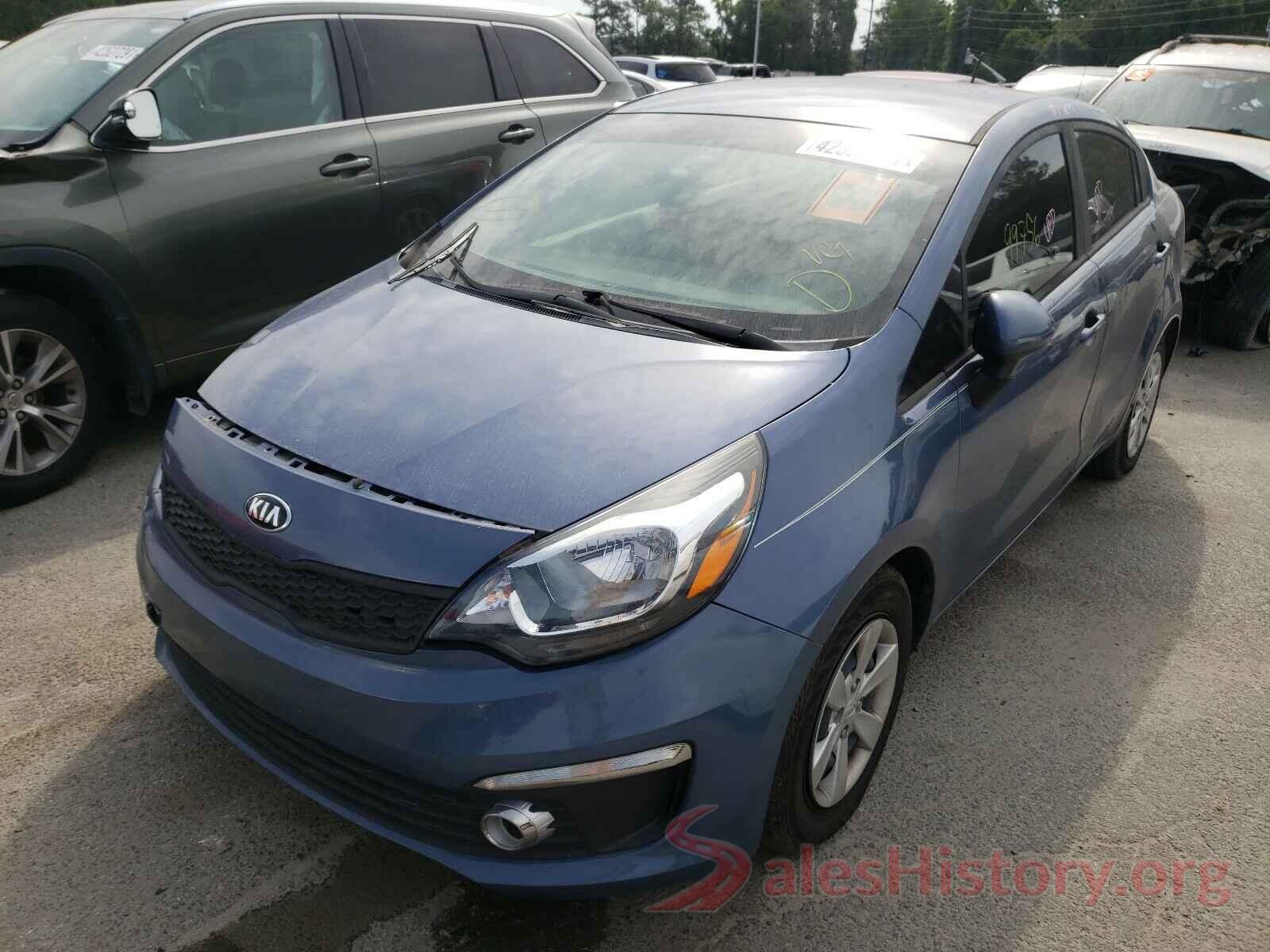 KNADM4A38G6685195 2016 KIA RIO