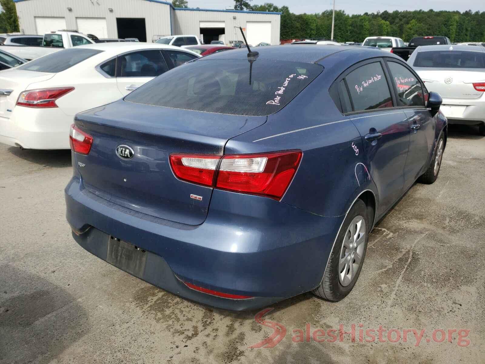 KNADM4A38G6685195 2016 KIA RIO