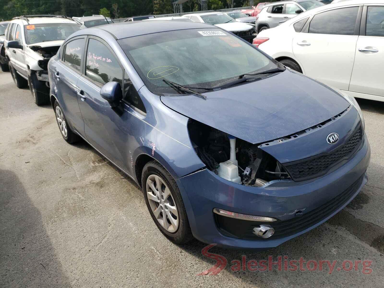 KNADM4A38G6685195 2016 KIA RIO