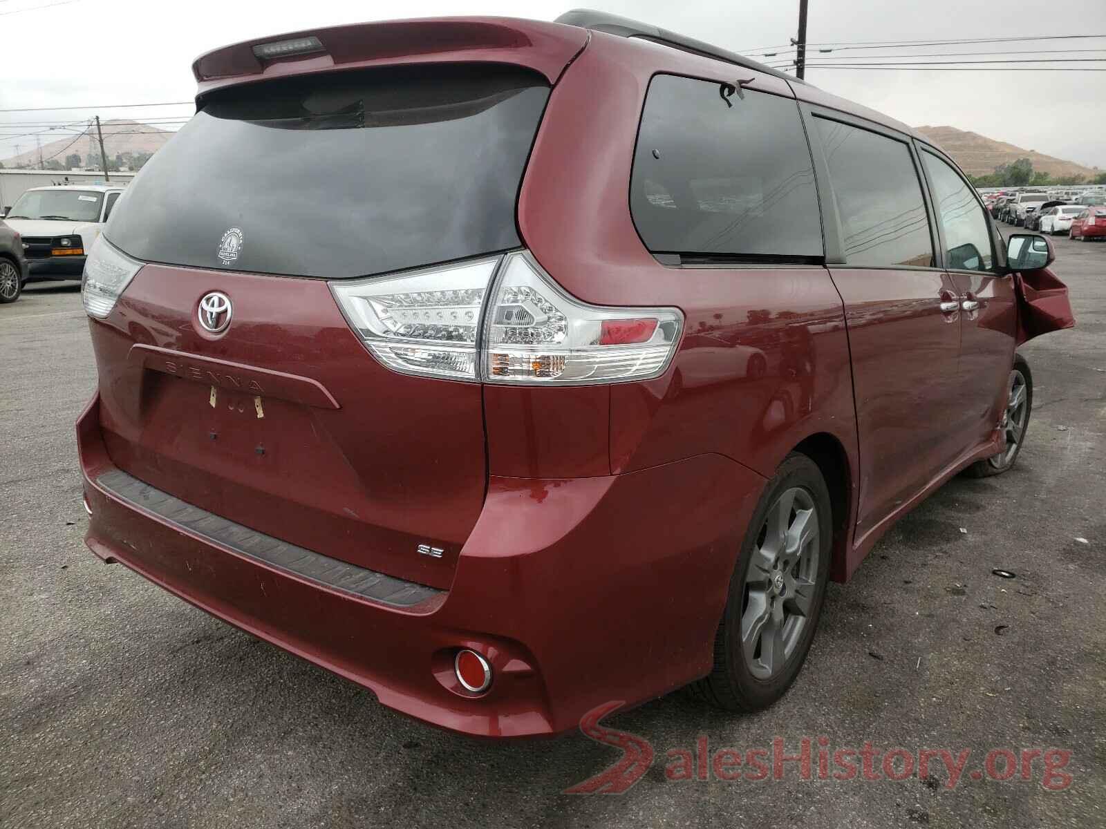 5TDXZ3DC7HS874154 2017 TOYOTA SIENNA