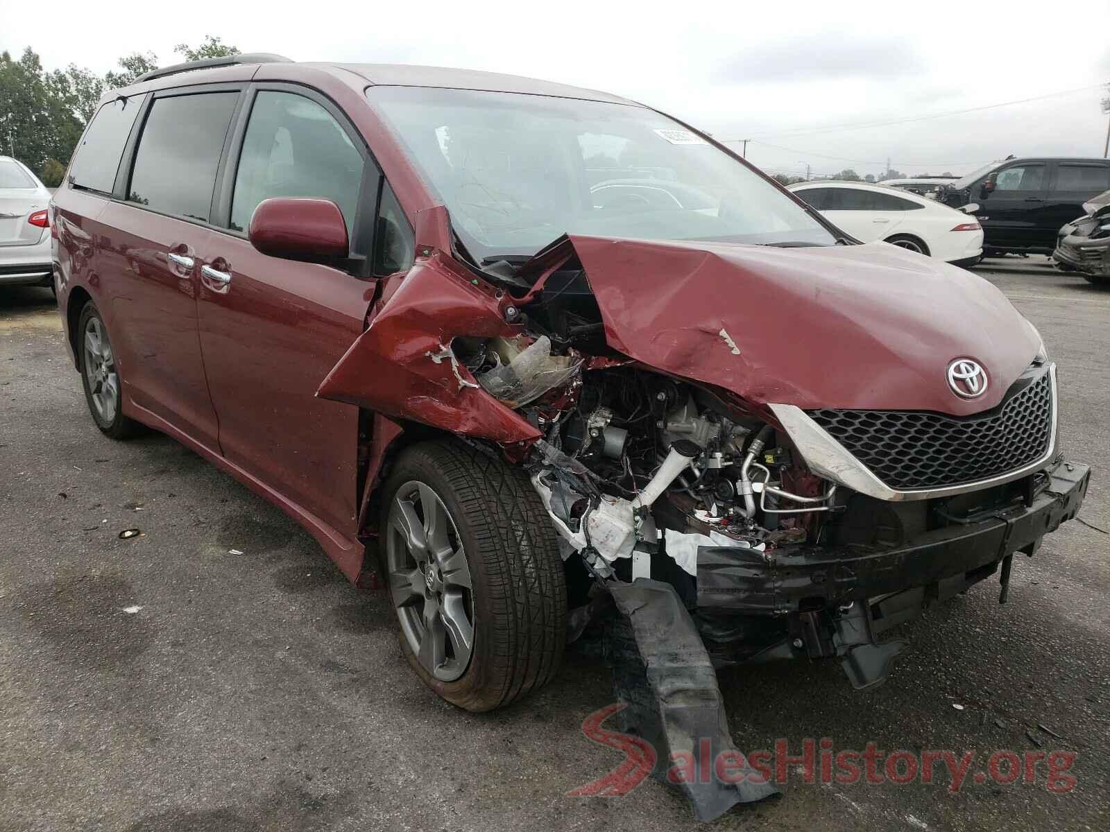 5TDXZ3DC7HS874154 2017 TOYOTA SIENNA