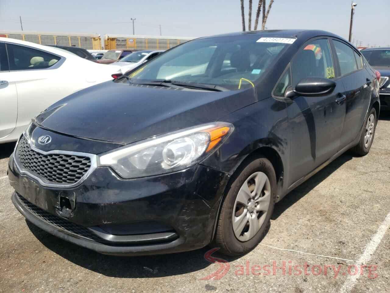 KNAFK4A67G5524187 2016 KIA FORTE