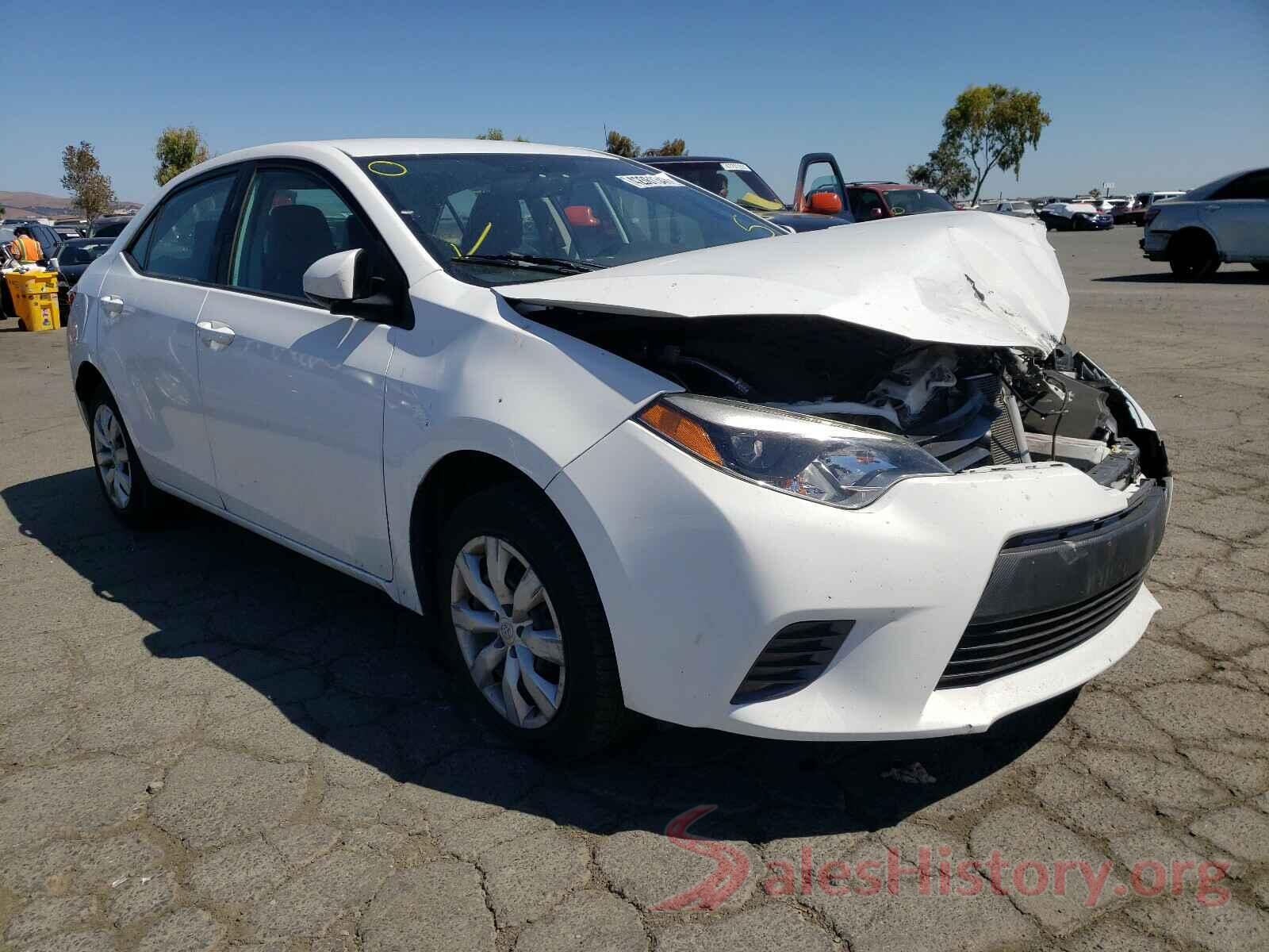 5YFBURHE5GP522835 2016 TOYOTA COROLLA