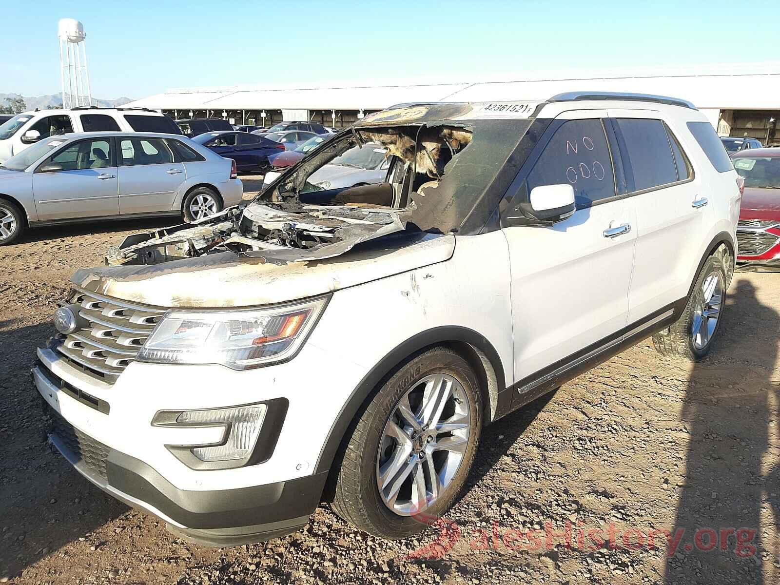 1FM5K7FH6GGD03206 2016 FORD EXPLORER