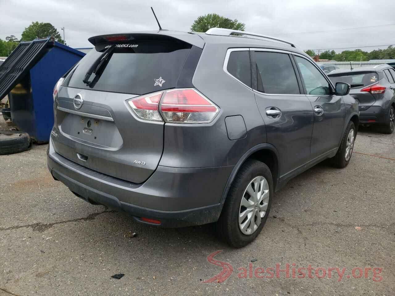 KNMAT2MV6GP729652 2016 NISSAN ROGUE