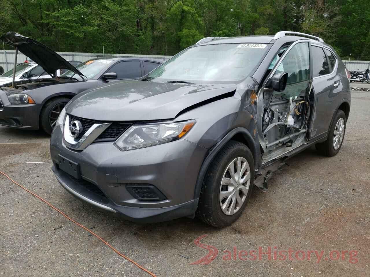 KNMAT2MV6GP729652 2016 NISSAN ROGUE