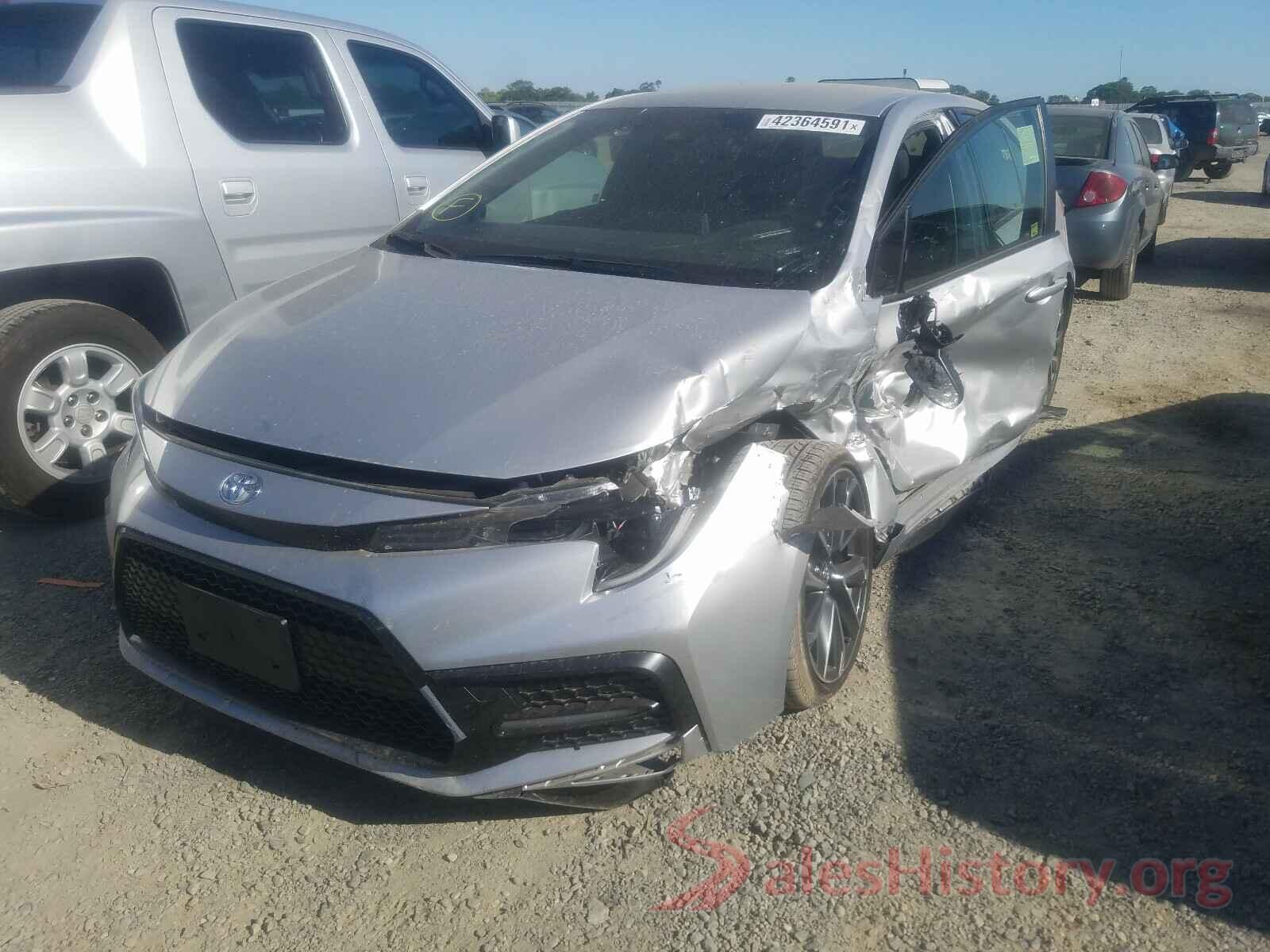 JTDS4RCE0LJ035872 2020 TOYOTA COROLLA