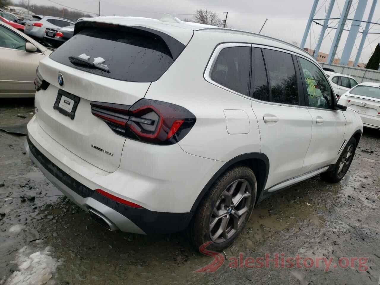 5UX43DP08N9K88082 2022 BMW X3