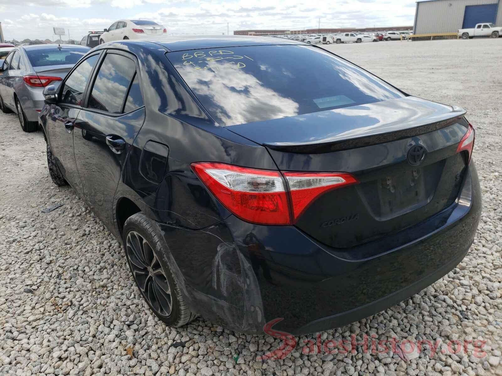 2T1BURHE2GC697060 2016 TOYOTA COROLLA