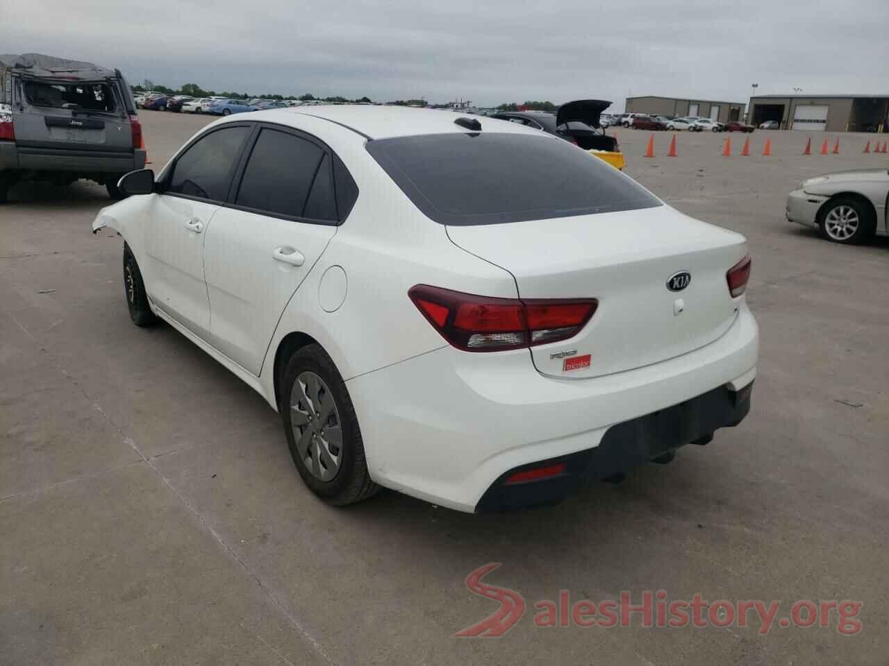 3KPA24ABXKE187957 2019 KIA RIO