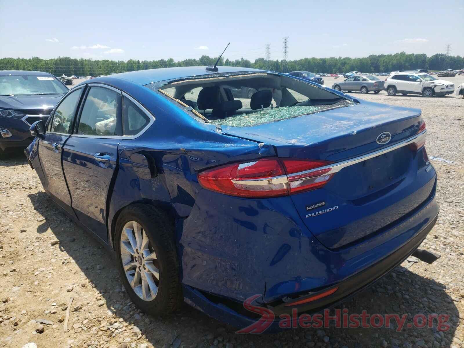 3FA6P0HD5HR113943 2017 FORD FUSION