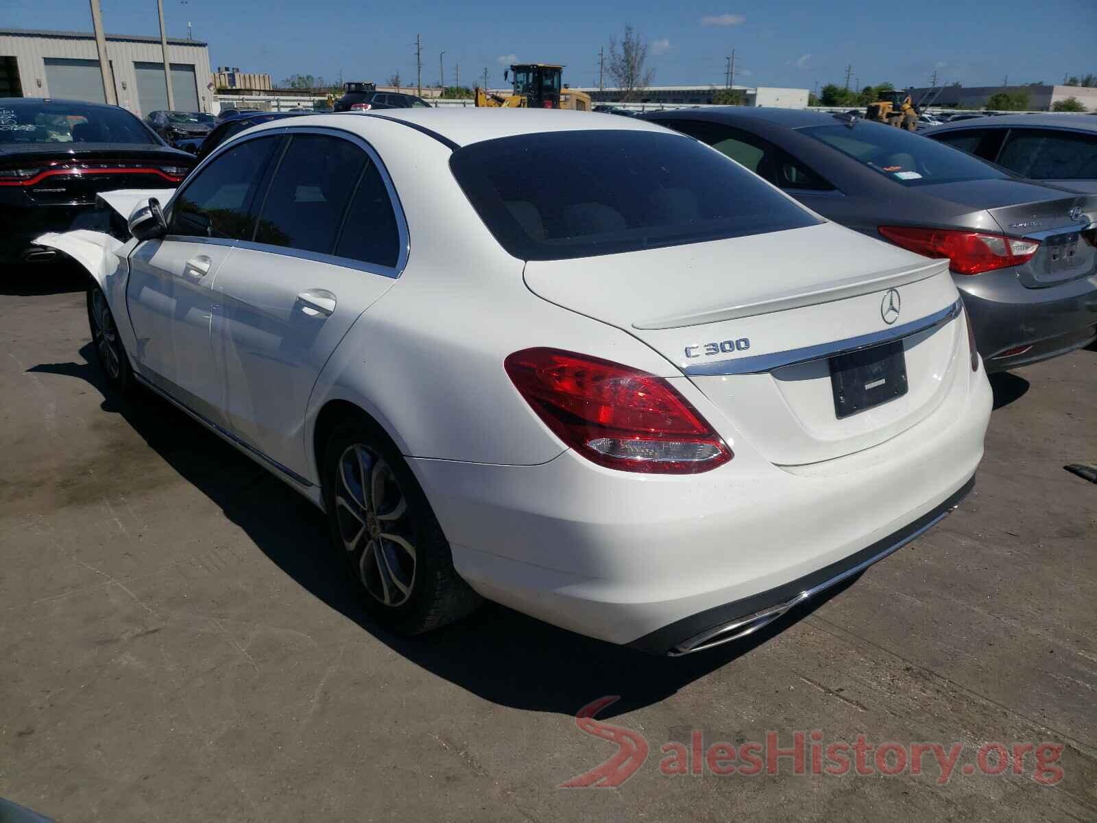 55SWF4JB8HU211118 2017 MERCEDES-BENZ C CLASS