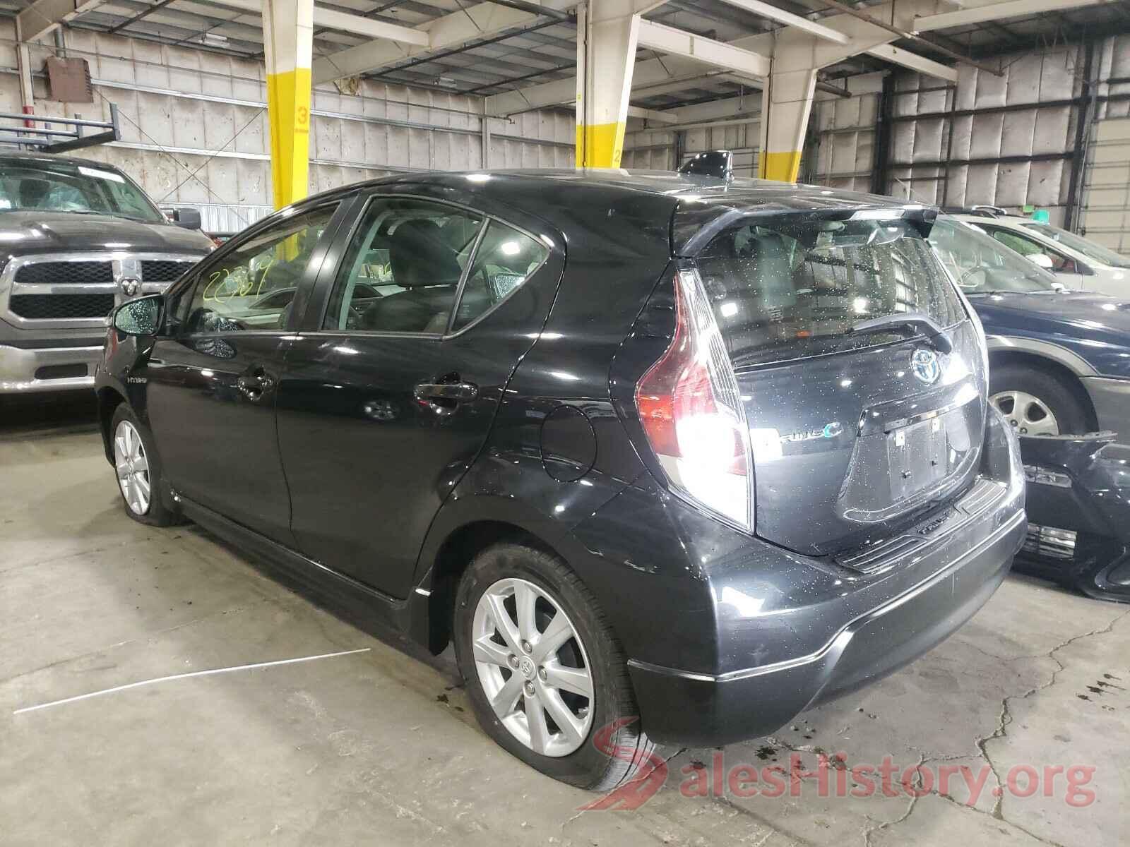 JTDKDTB33H1592957 2017 TOYOTA PRIUS