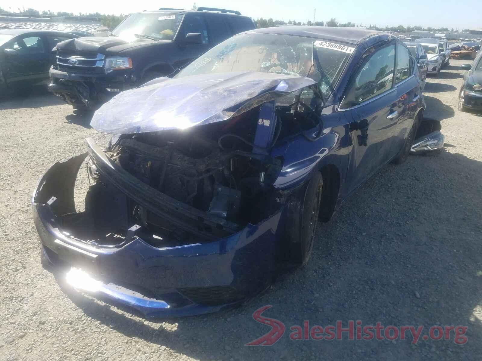 3N1AB7APXKY327701 2019 NISSAN SENTRA