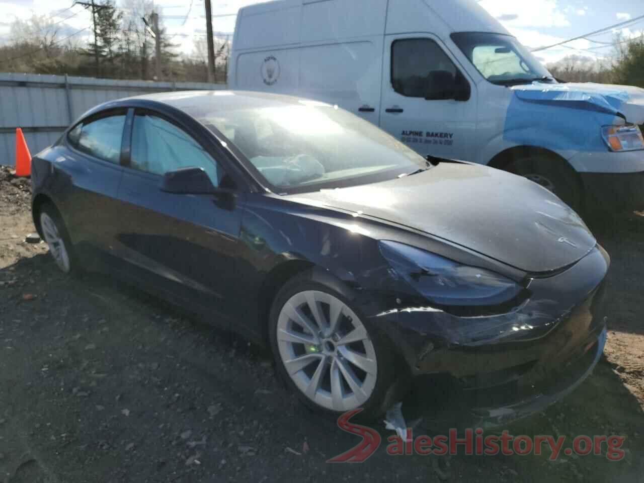 5YJ3E1EA2NF372440 2022 TESLA MODEL 3