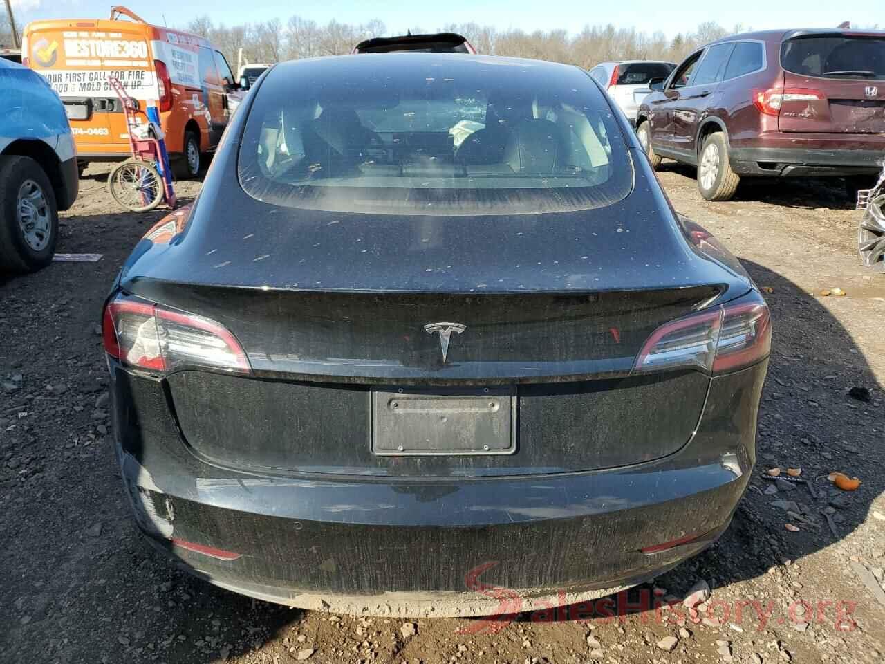 5YJ3E1EA2NF372440 2022 TESLA MODEL 3