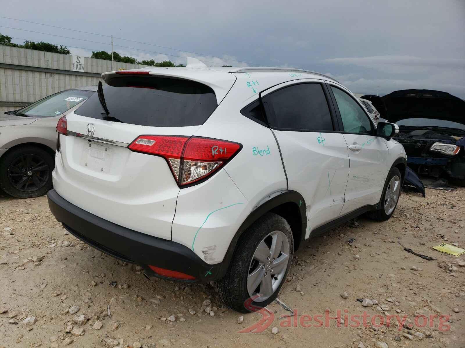 3CZRU5H55KM719537 2019 HONDA HR-V