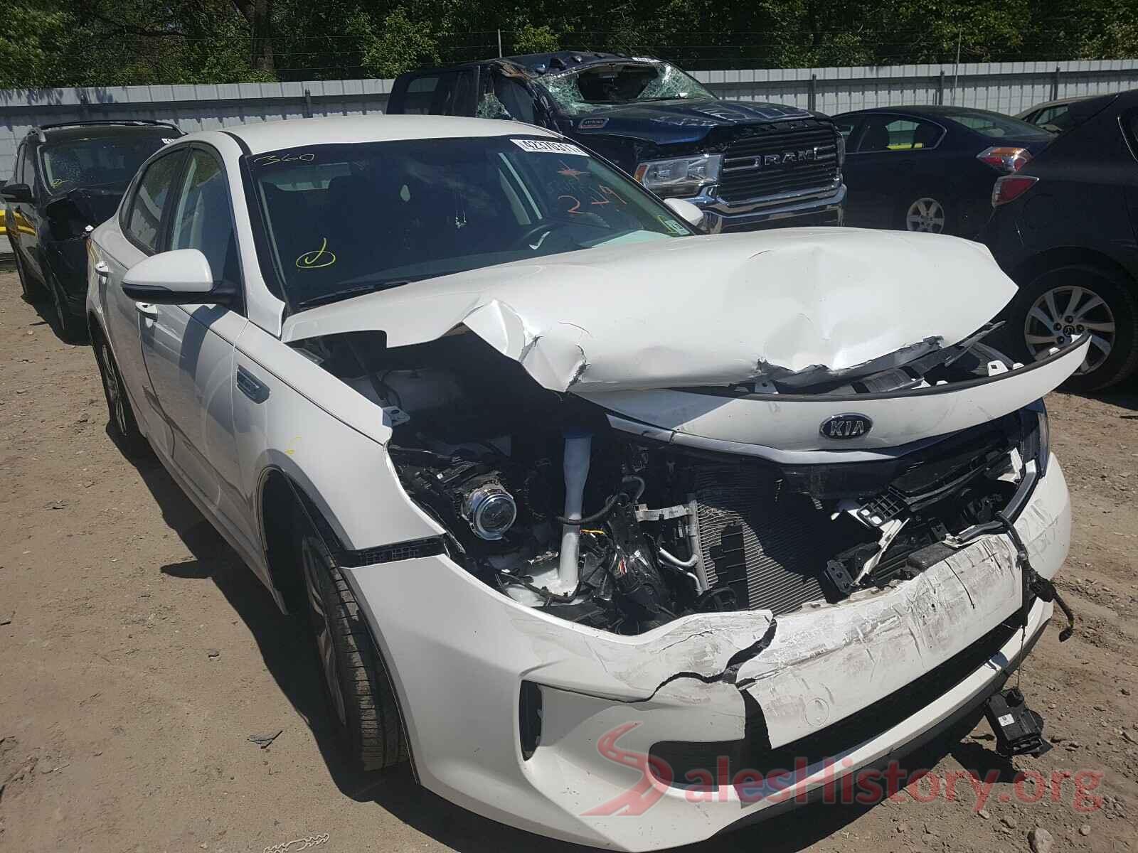 KNAGT4LE9H5012485 2017 KIA OPTIMA