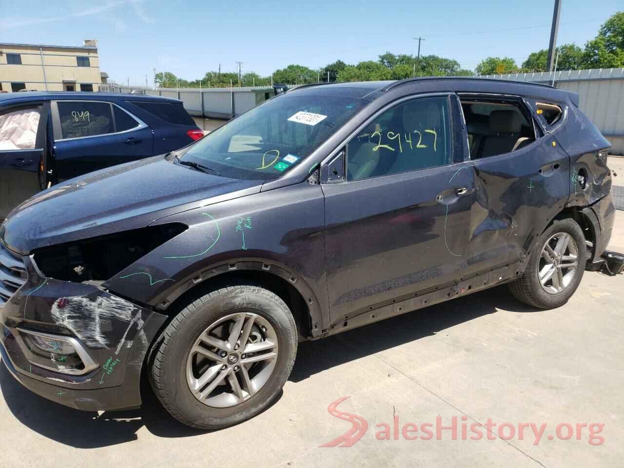 5XYZU3LB7HG496883 2017 HYUNDAI SANTA FE