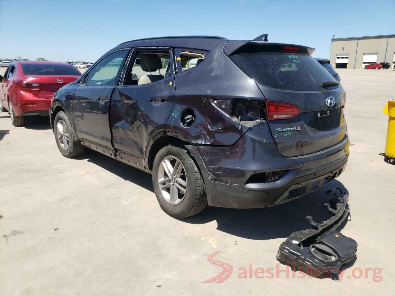 5XYZU3LB7HG496883 2017 HYUNDAI SANTA FE