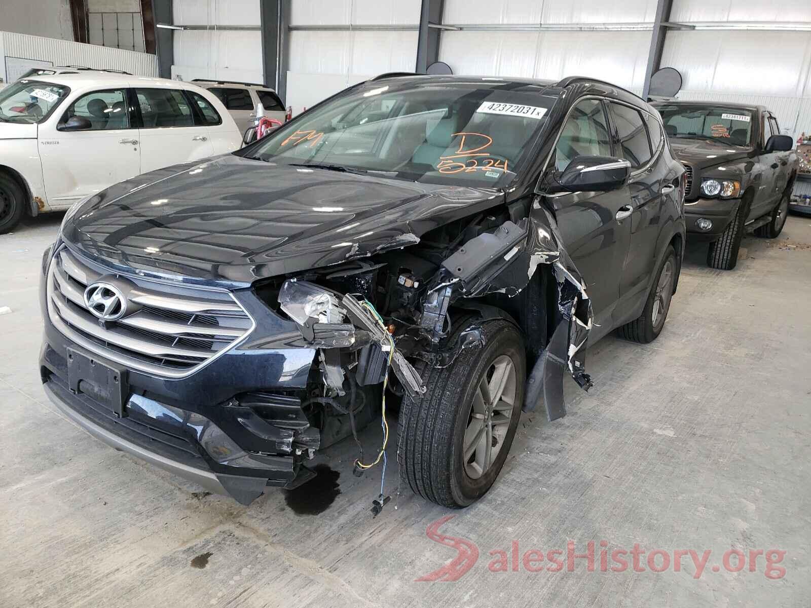 5XYZUDLB6HG435224 2017 HYUNDAI SANTA FE