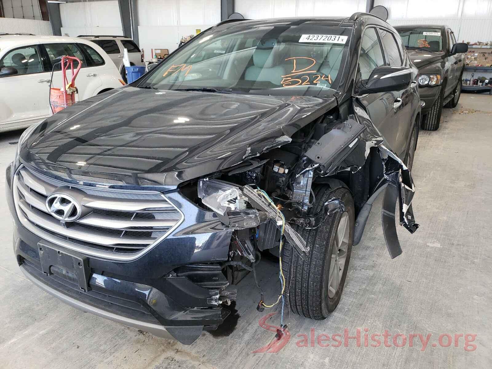 5XYZUDLB6HG435224 2017 HYUNDAI SANTA FE