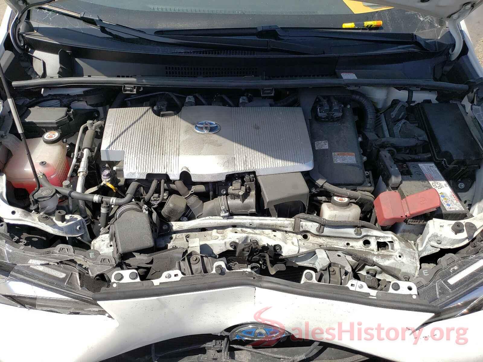 JTDKARFU6K3083374 2019 TOYOTA PRIUS