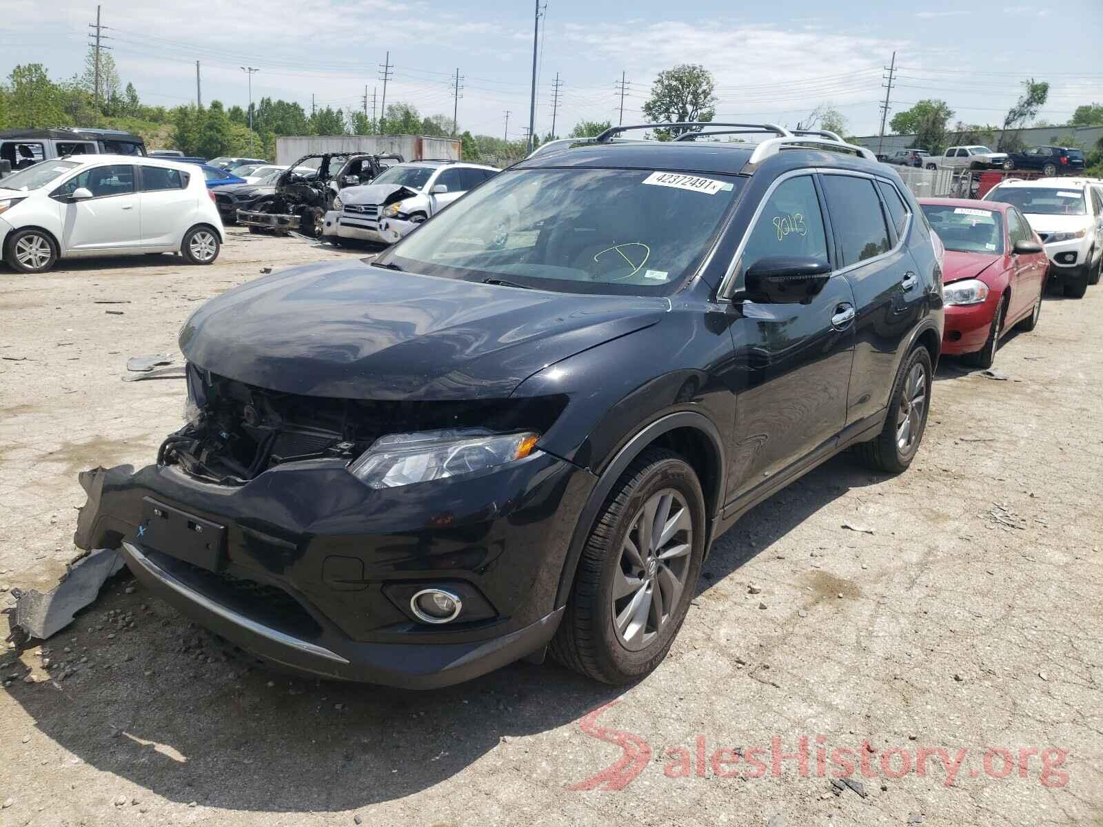 5N1AT2MT4GC793285 2016 NISSAN ROGUE