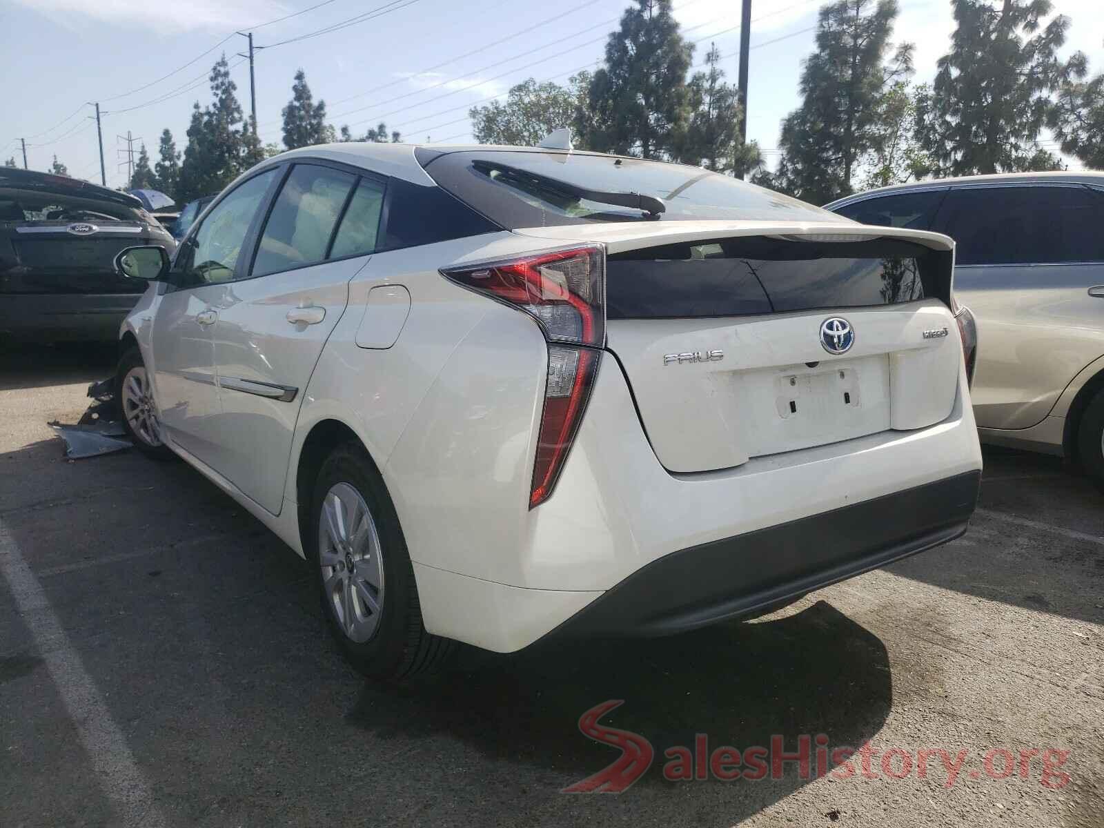 JTDKBRFU9H3544394 2017 TOYOTA PRIUS