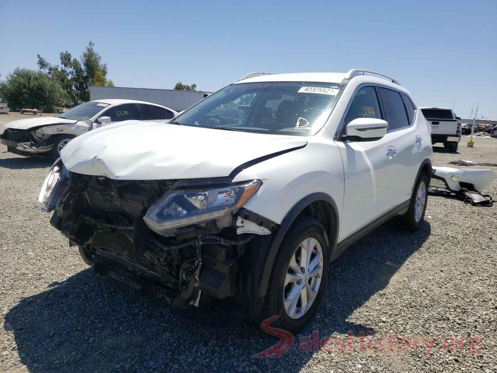 KNMAT2MV1GP710054 2016 NISSAN ROGUE