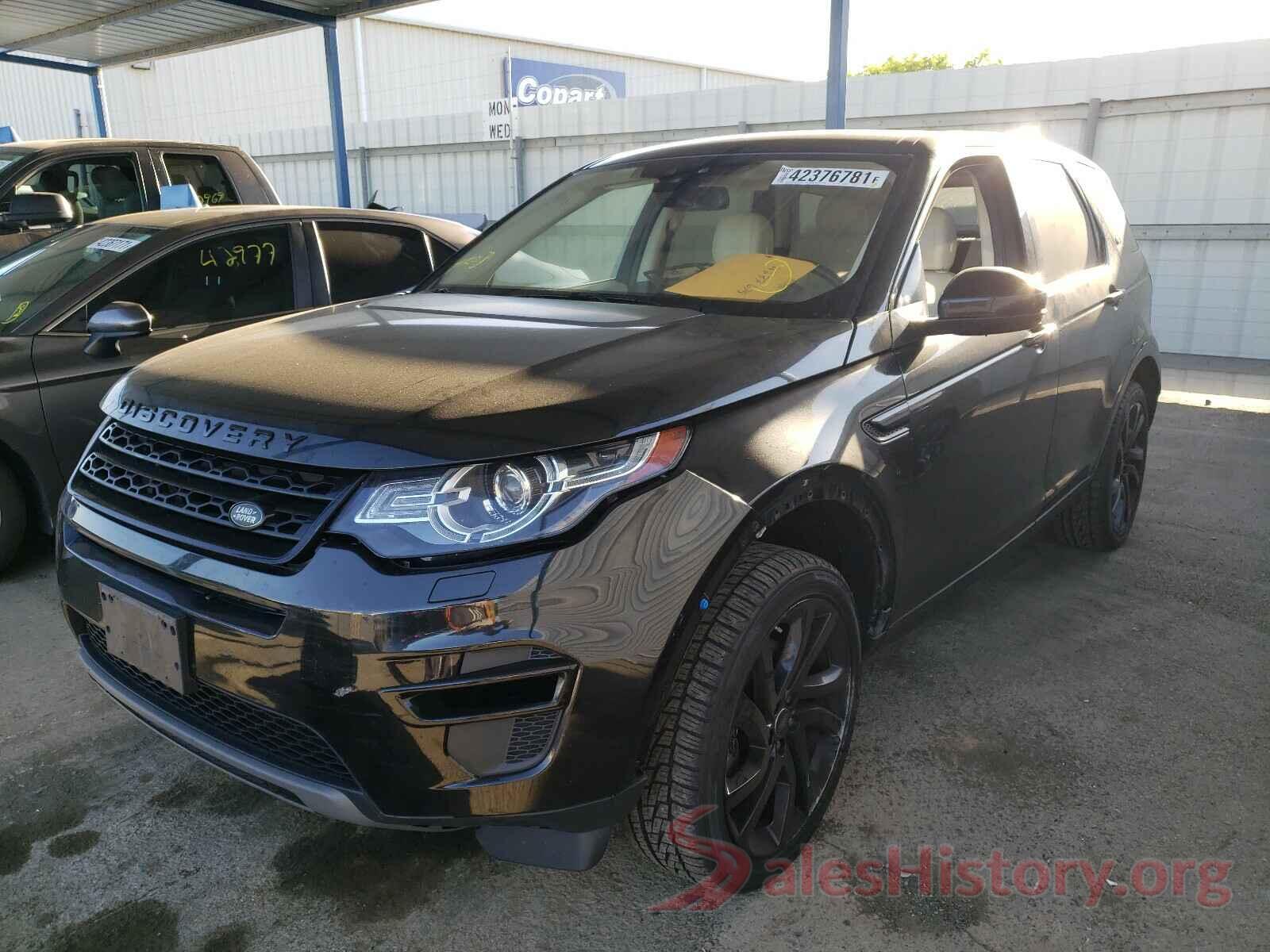 SALCT2BG3HH717542 2017 LAND ROVER DISCOVERY