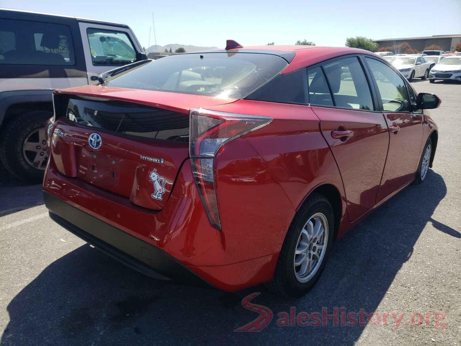 JTDKBRFUXH3054014 2017 TOYOTA PRIUS