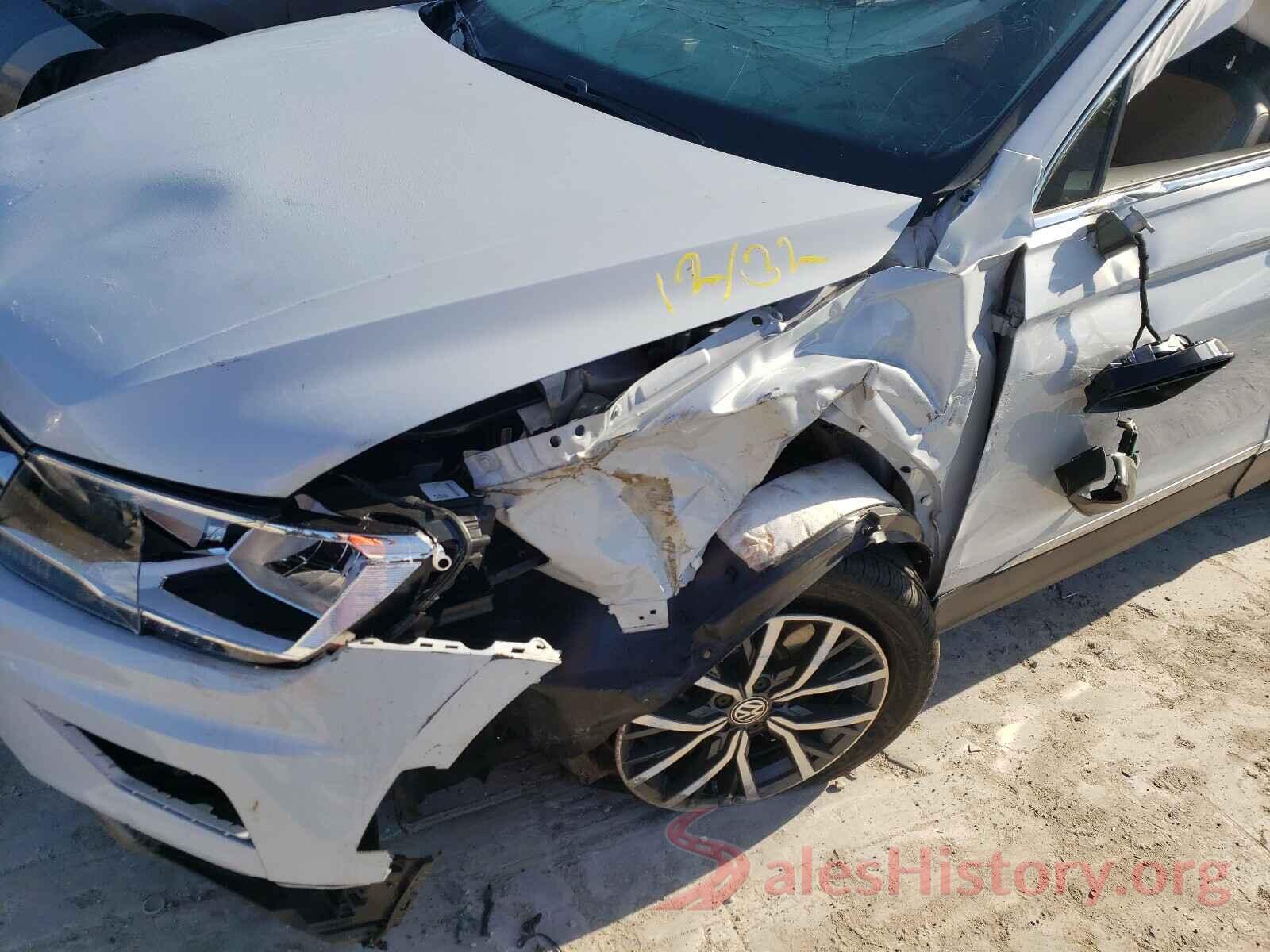 3VV3B7AX3JM204335 2018 VOLKSWAGEN TIGUAN