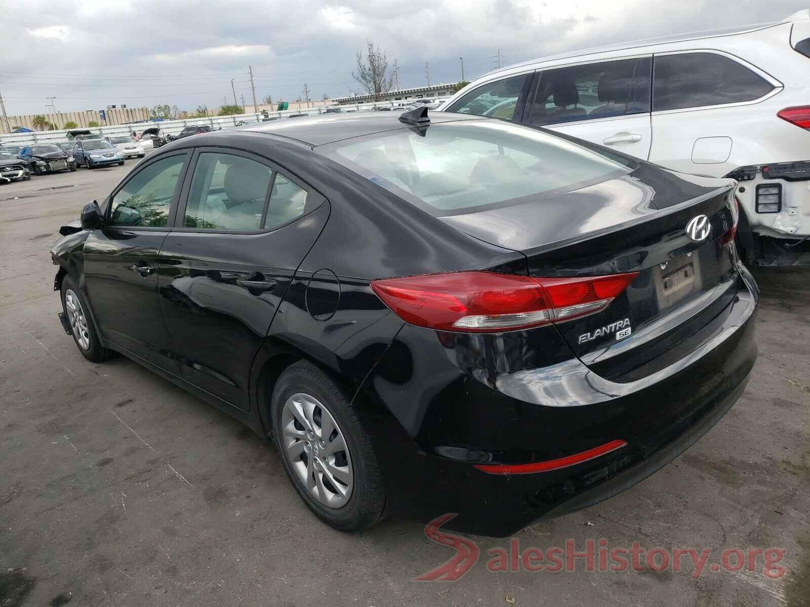 KMHD74LF3HU311474 2017 HYUNDAI ELANTRA