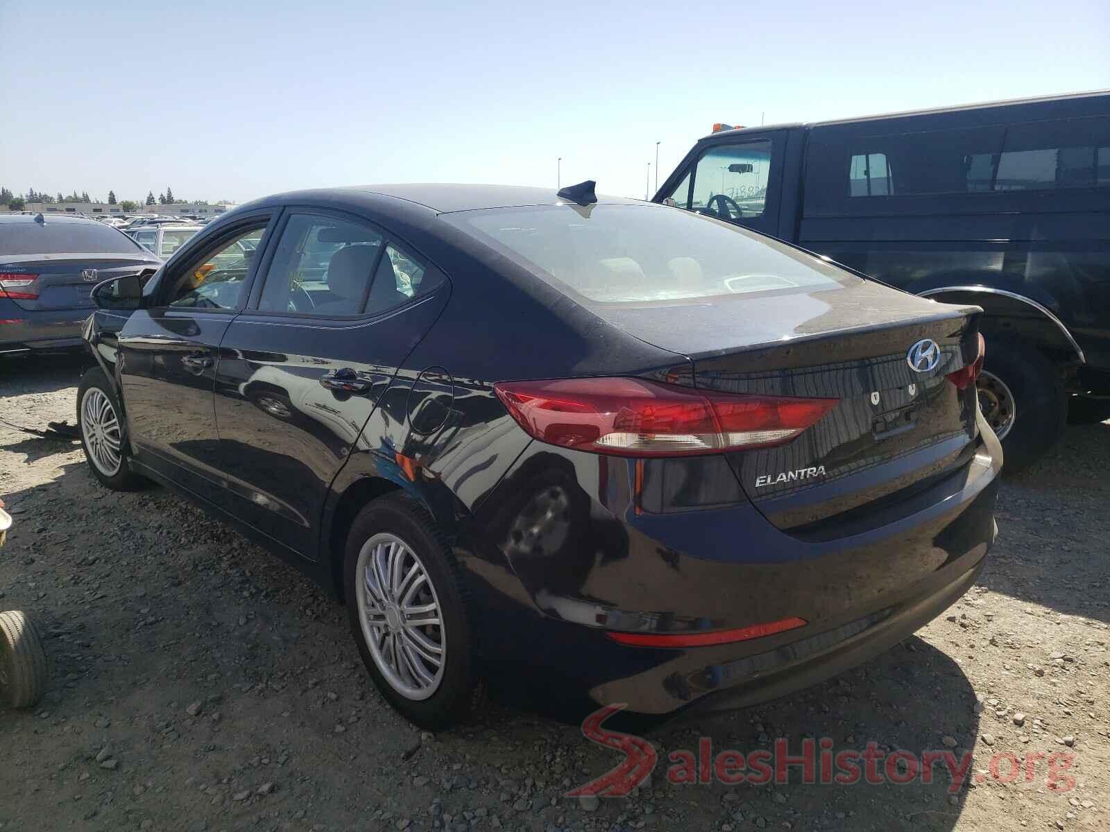 5NPD84LF6HH173411 2017 HYUNDAI ELANTRA