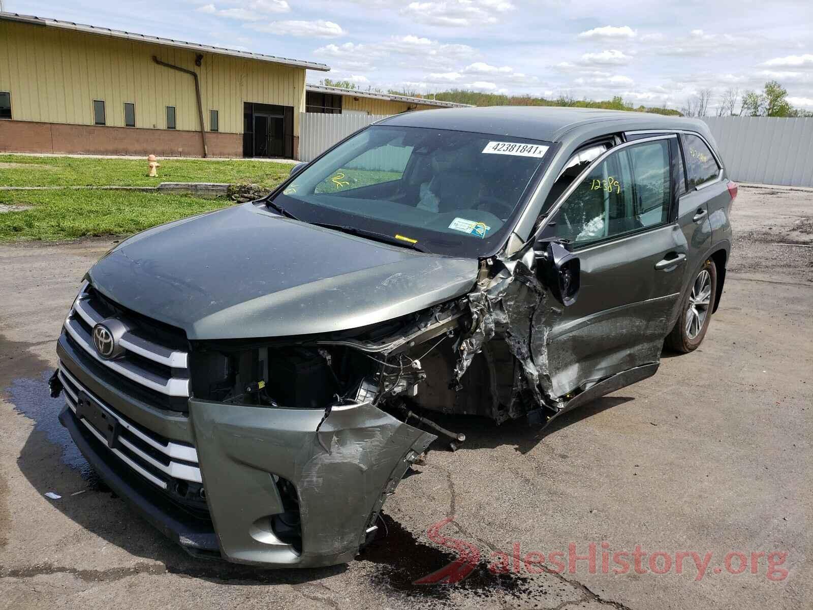 5TDBZRFHXKS724214 2019 TOYOTA HIGHLANDER