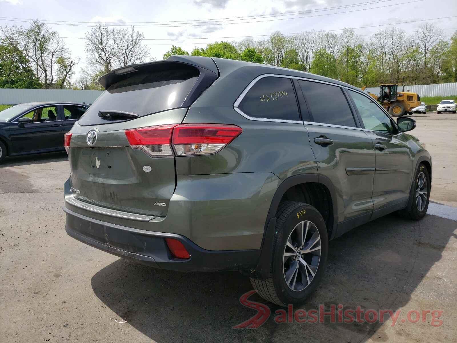 5TDBZRFHXKS724214 2019 TOYOTA HIGHLANDER