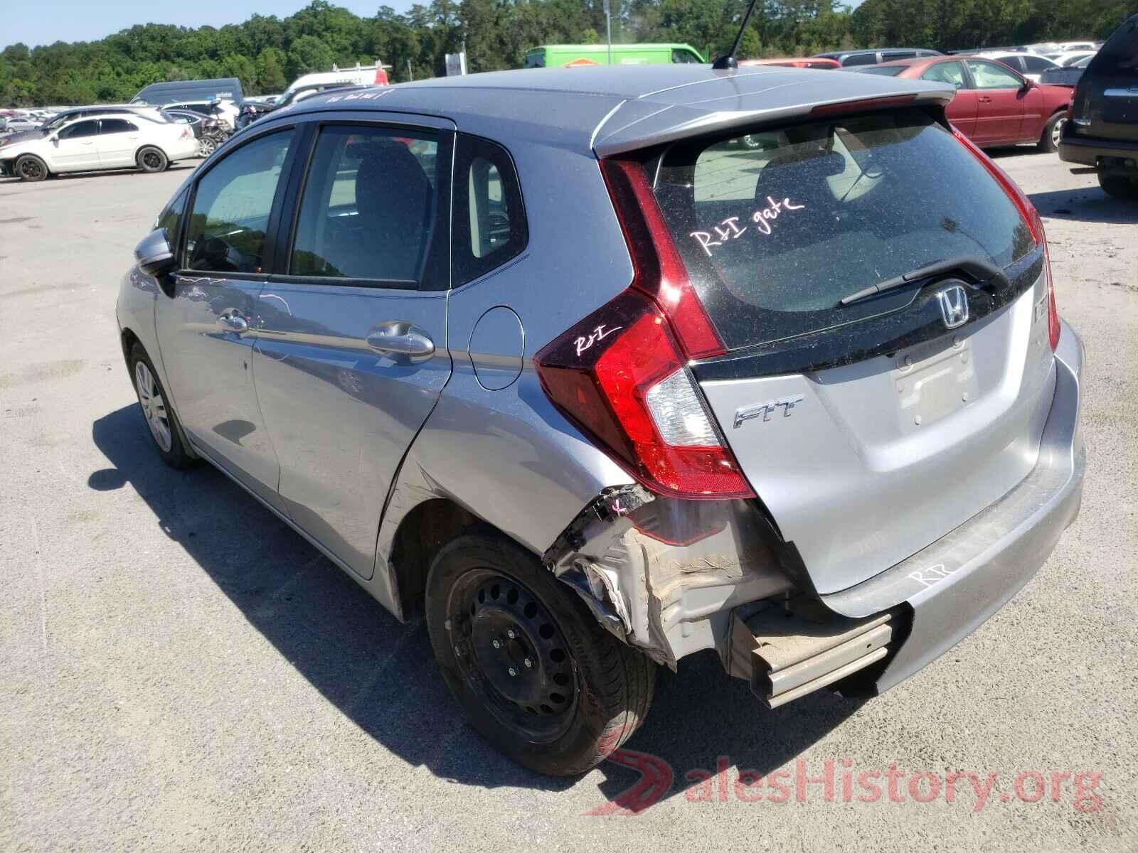 3HGGK5H50HM711102 2017 HONDA FIT