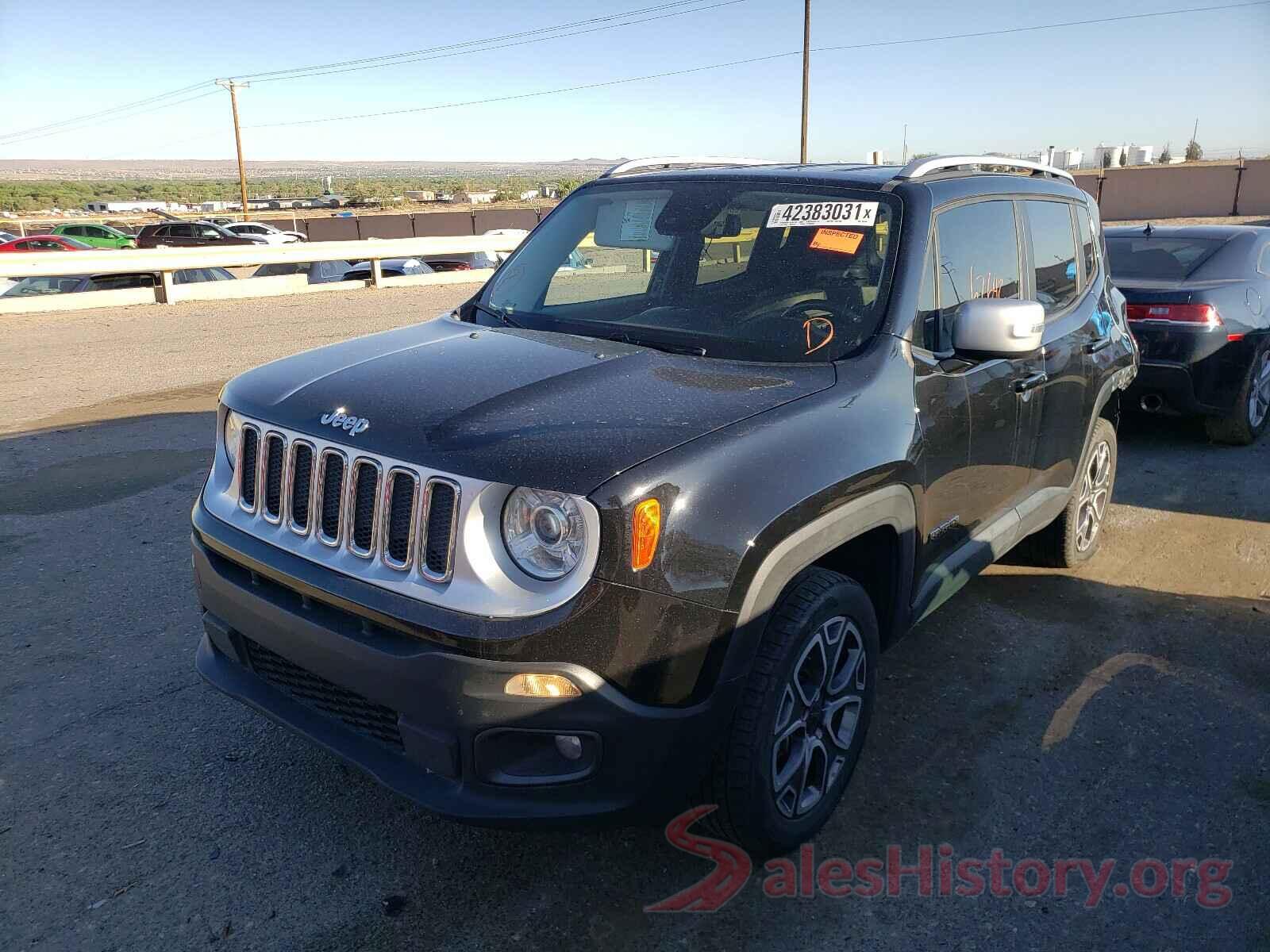 ZACCJBDBXHPG61784 2017 JEEP RENEGADE