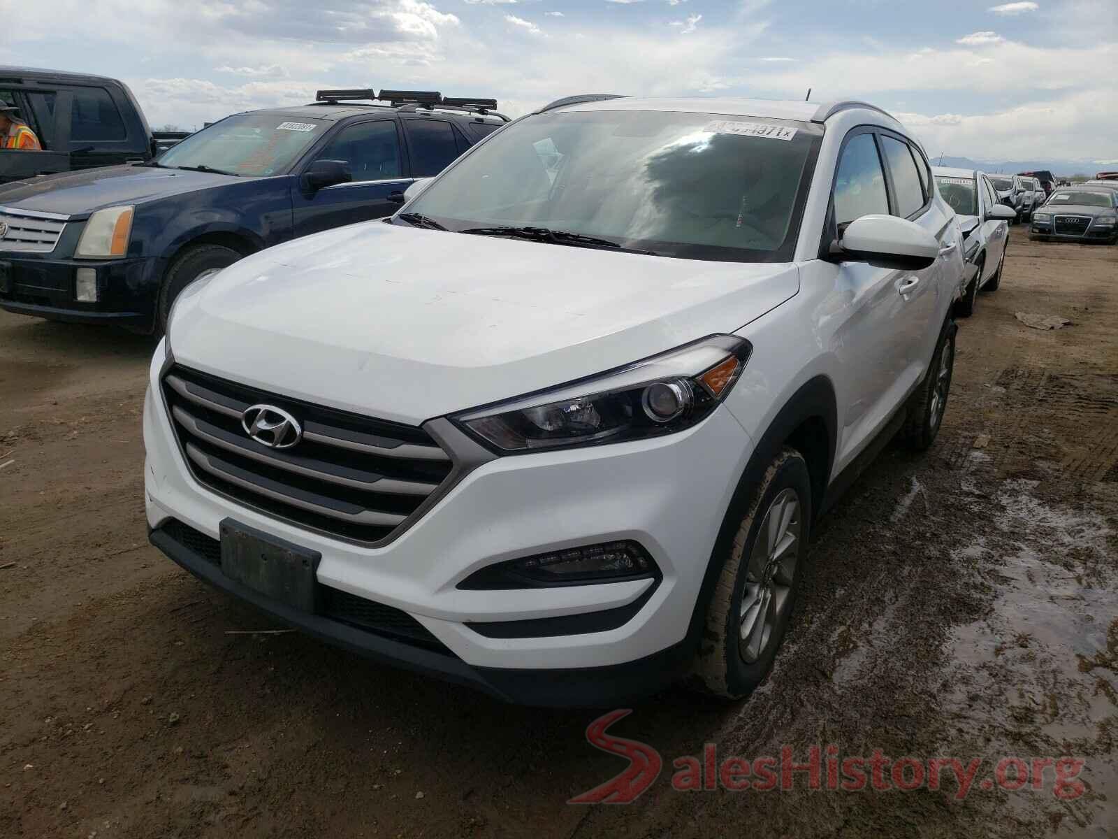 KM8J3CA45GU037879 2016 HYUNDAI TUCSON